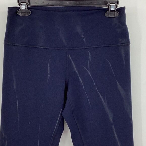 Lululemon Wunder Train High Rise Tight 25” in Sun Bleached Wash True Navy Sz 10 - Picture 5 of 8